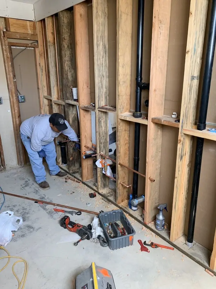 Commercial rough-in plumbing for Water Heater Replacement in Bowling Green